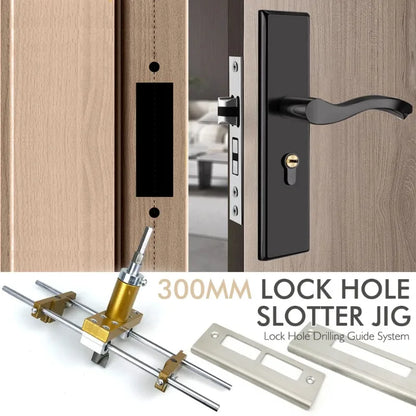 Door Lock Installation Jig