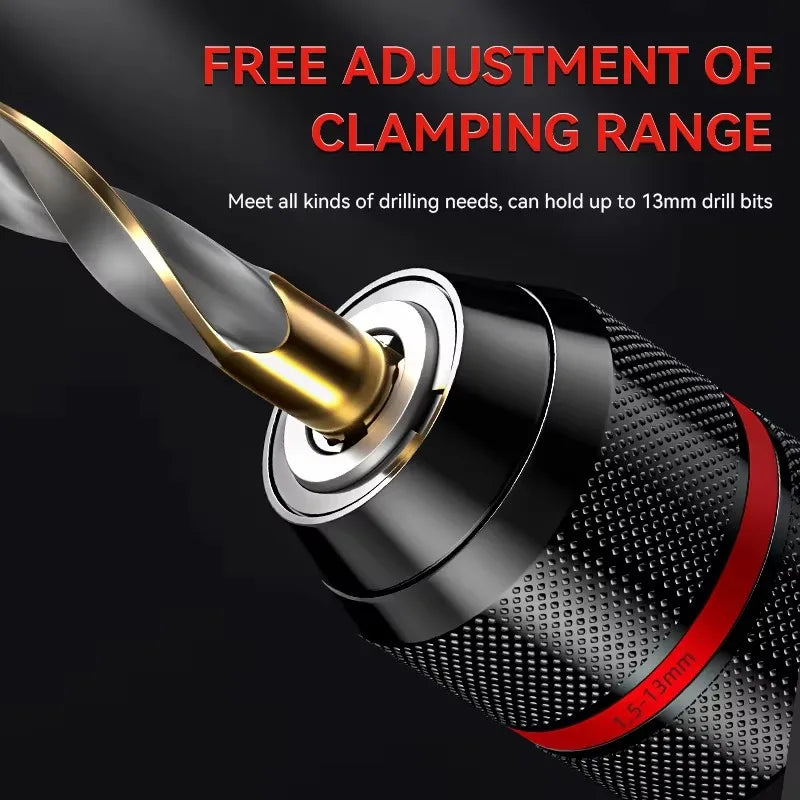 Keyless Drill Chuck Adapter 10–13mm