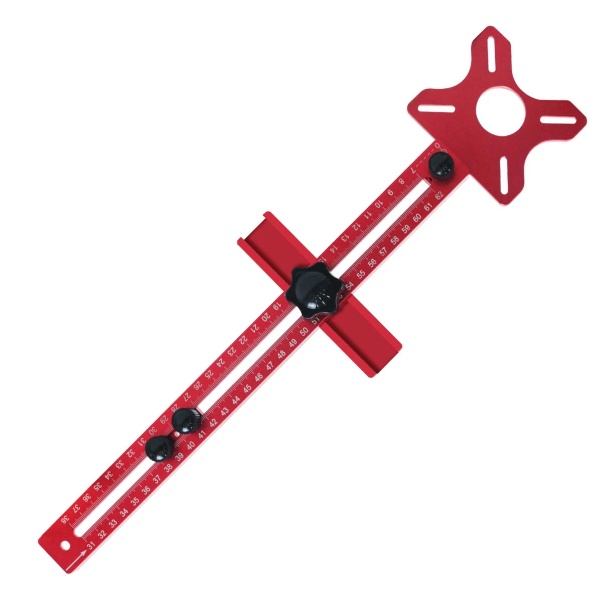 4-in-1 Router Guide Jig – Adjustable Edge Guide for Precision Routing