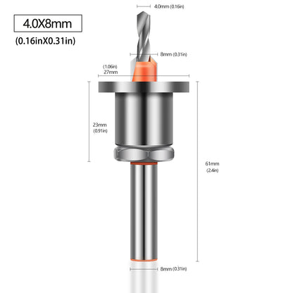 Carbide Countersink Router Bit
