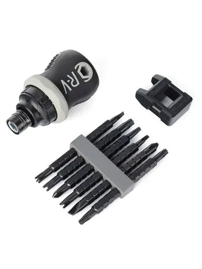 Magnetic screwdriver bit set