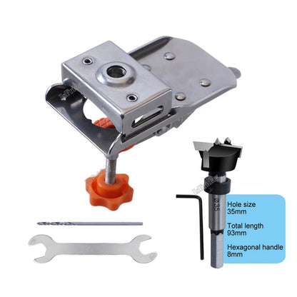 35mm Concealed Hinge Jig – Adjustable Cabinet Door Drilling Guide