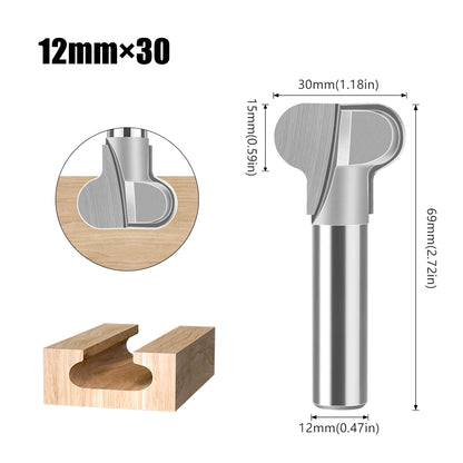 Router pull bit for integrated handle