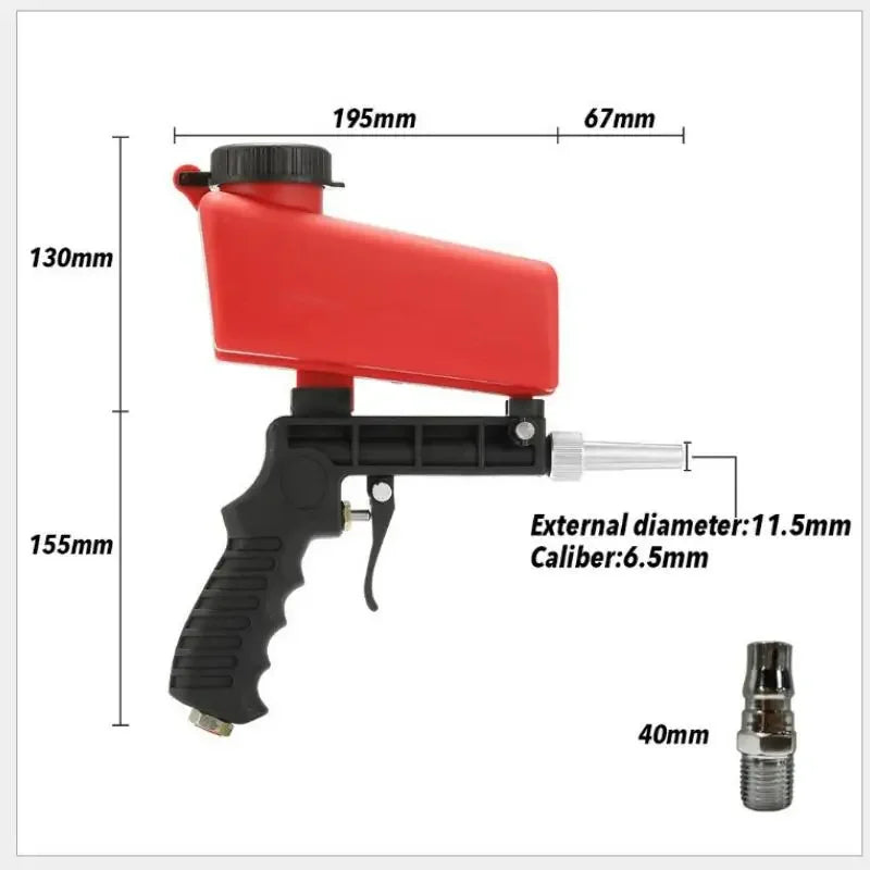 Pistola Jato De Areia 600ml