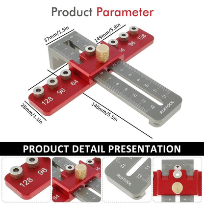 Cabinet Hardware Jig (Handle Drilling Guide)
