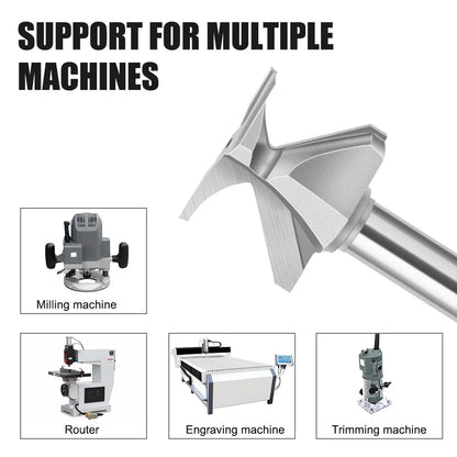MDF Bending Router Bit – Precision Radius Cutting Tool (R18 / R30 / R50)
