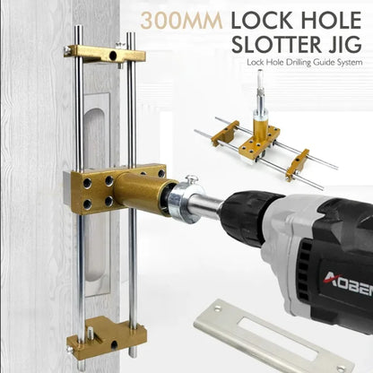 Door Lock Installation Jig